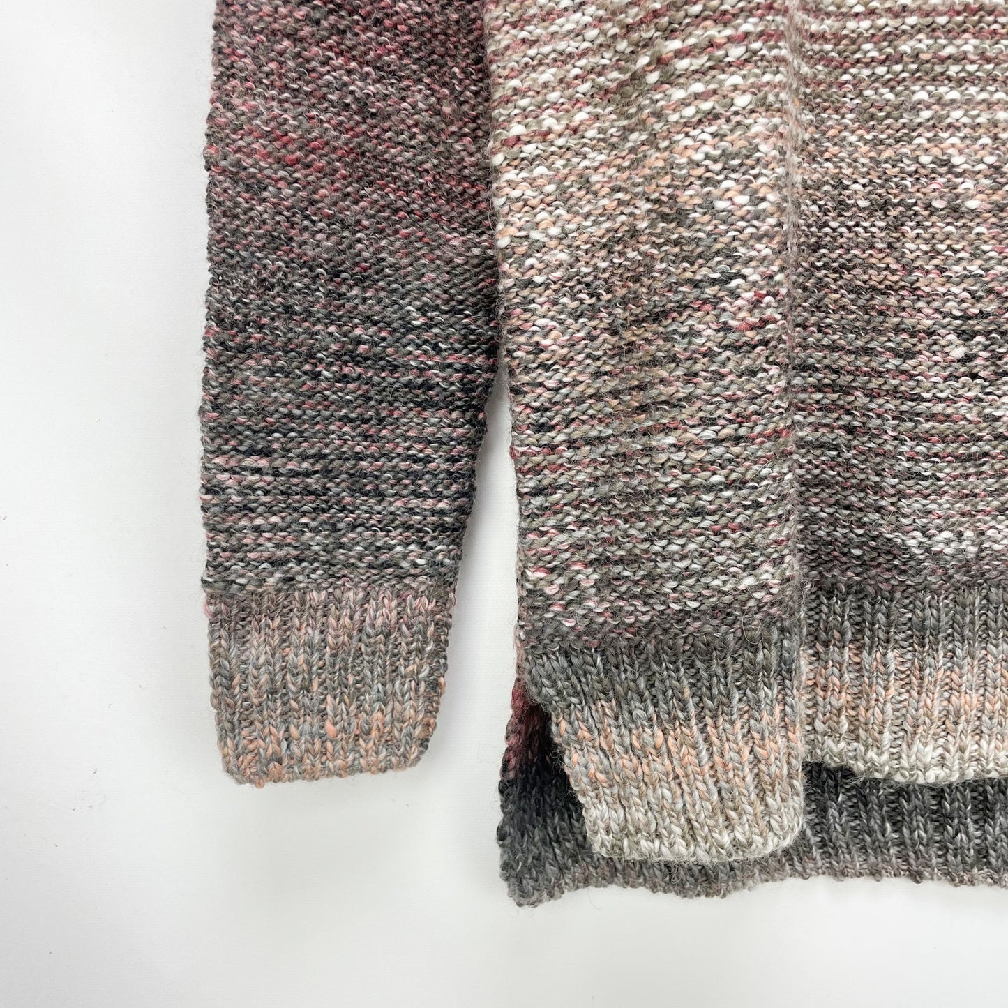 prAna Womens Autum Rein Turtleneck Sweater Tunic Charcoal Multicolor XS