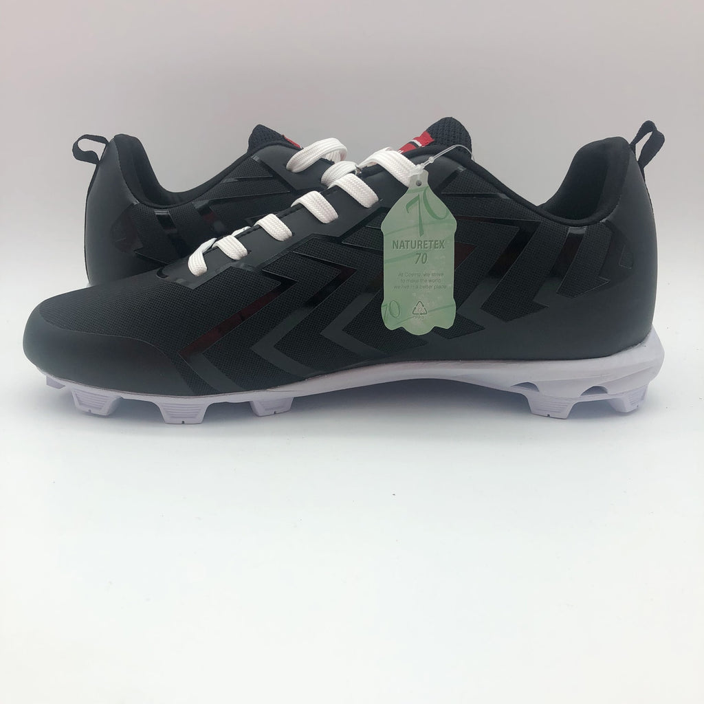 Rawling Mens Savage Low Lace Up Baseball Cleats Size 7.5 Black White NWOB