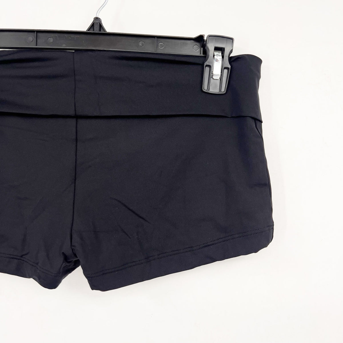 SEAFOLLY Women's Roll Top Boyleg Swim Bottom Size 10 Black NWT