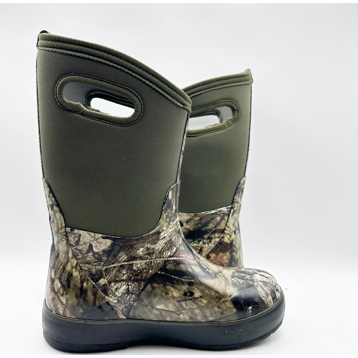 Bogs Kids Classic II Mid Boots Youth 3 Green Black Mossy Oak Waterproof NIB