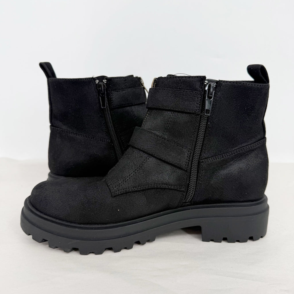 Bella Vita Womens Arcadia Ankle Boots US 6 Wide EU 36 Black NWOB