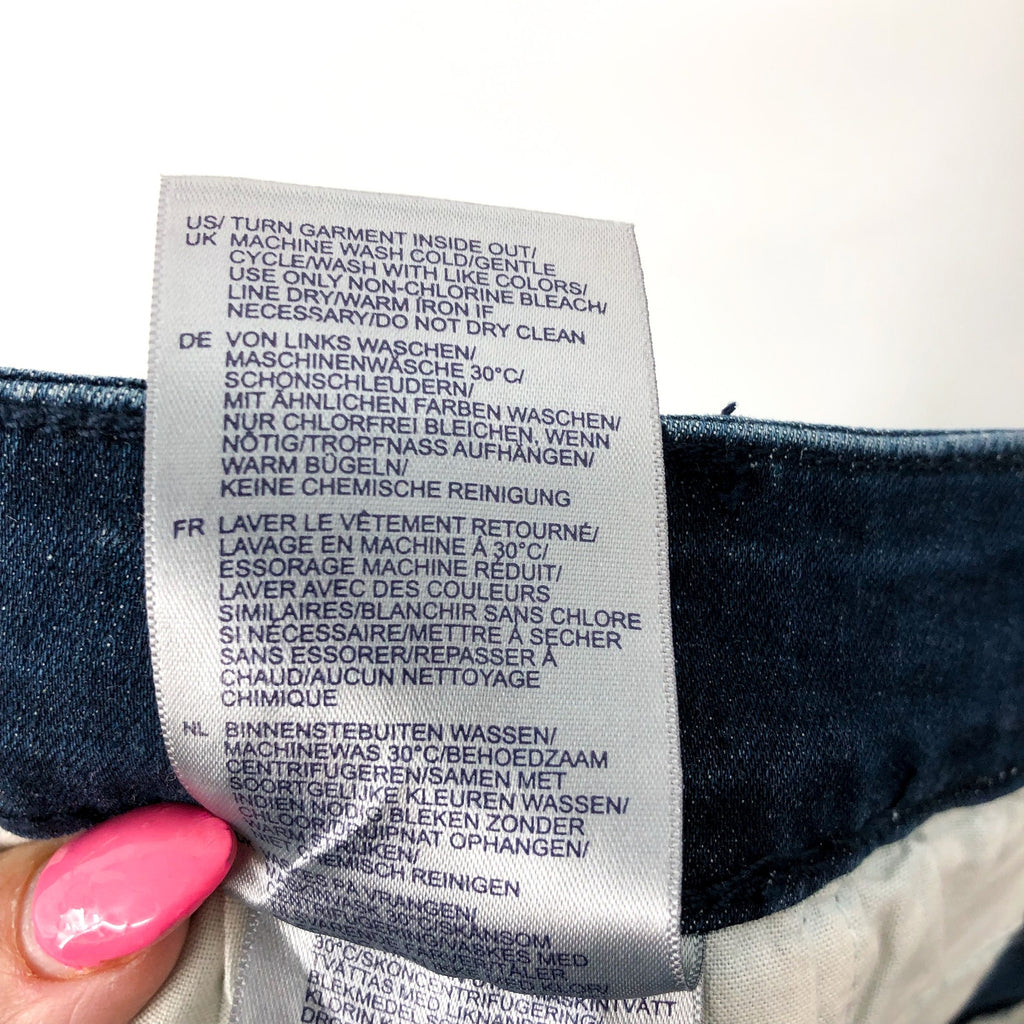NYDJ Women's Marilyn Straight Ankle Jeans 26W Ibiza Blues High Rise NWT