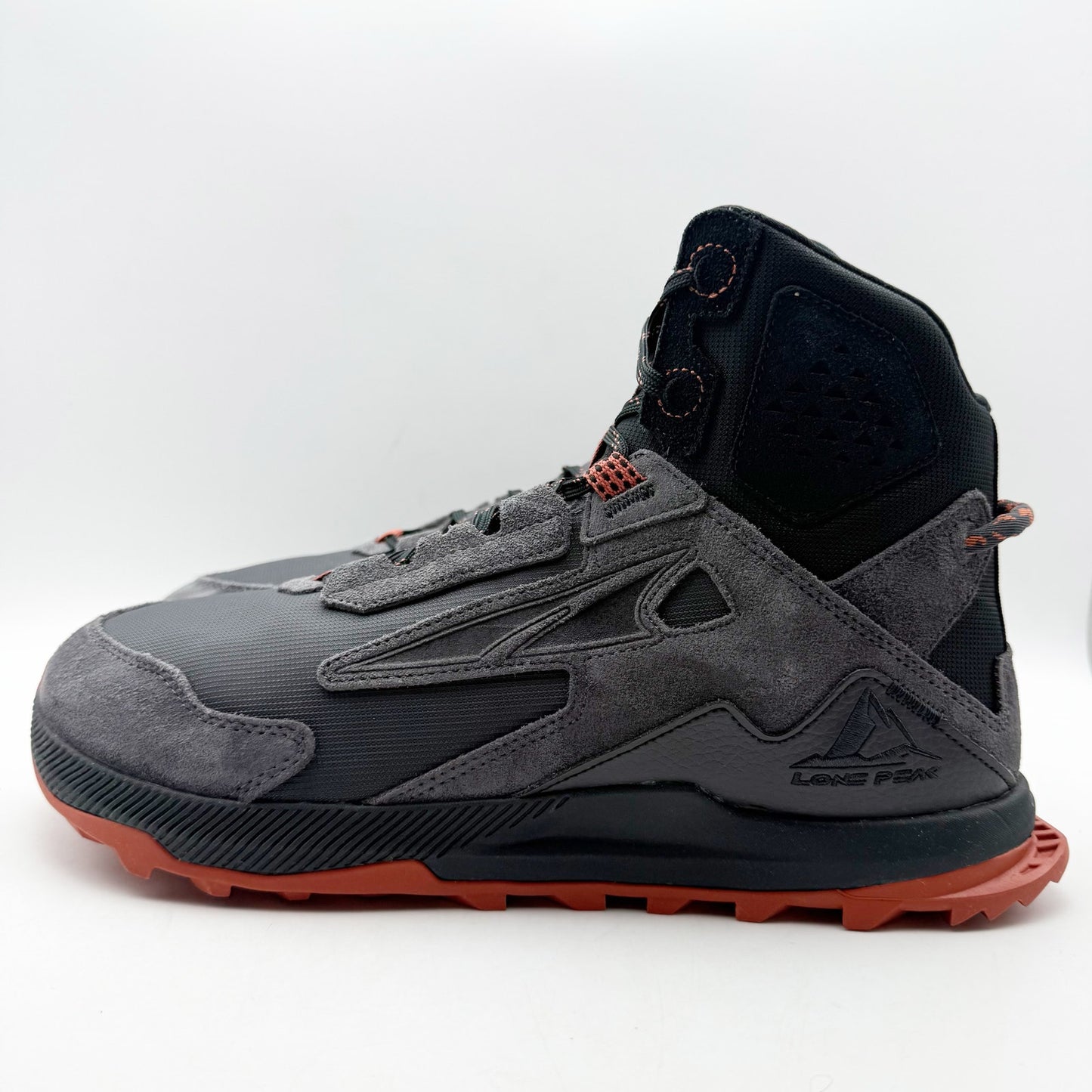 Altra Mens Lone Peak Hiker 2 Sneakers US 12 M EU 46.5 Black Gray Athletic NWOB