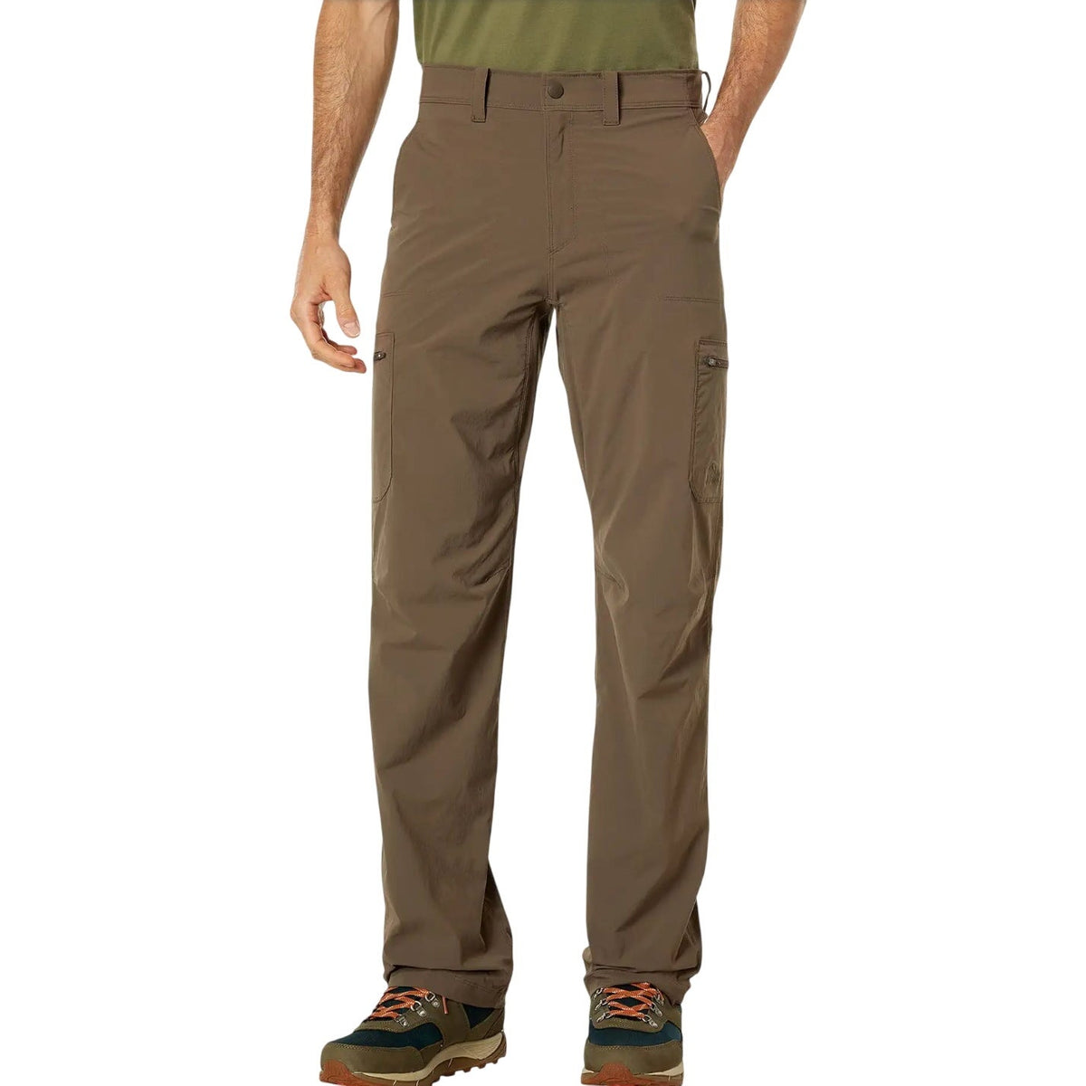 L.L. BEAN Men's Cresta Hiking Pants 34x32 Brown Dark Cinder Standard Fit NWT