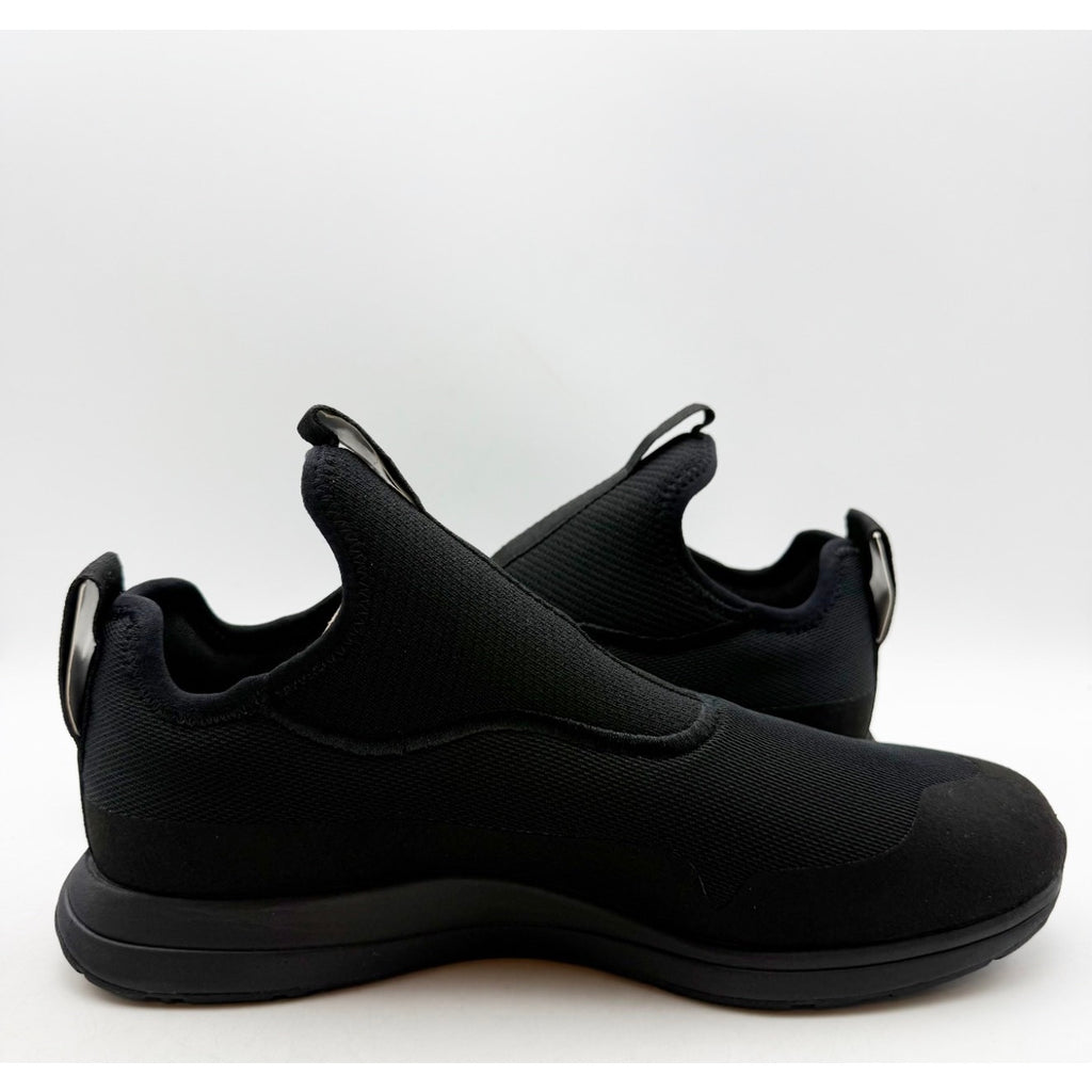 YORK Athletics Mens The Gail Recovery Trainer Sneakers US 8 Black Slip On NIB