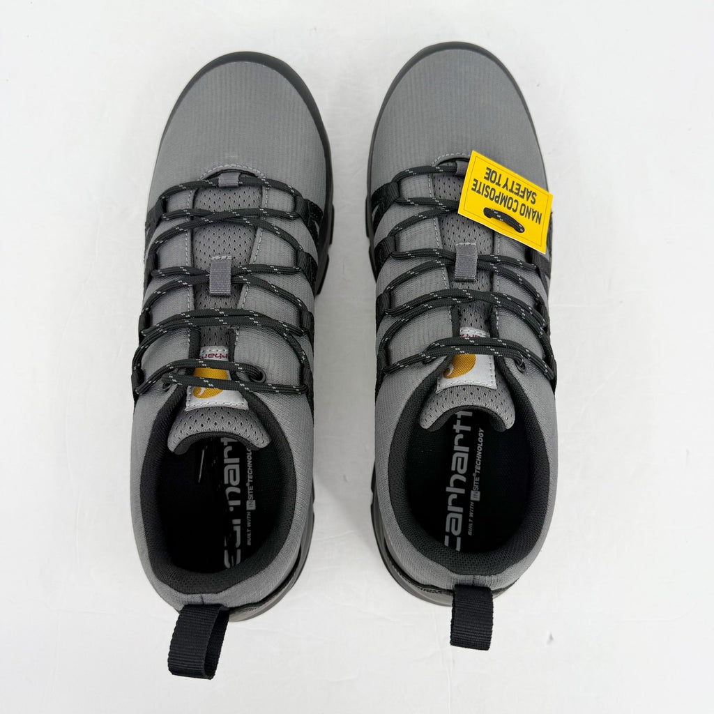 Carhartt Mens Gilmore Ripstop Work Sneakers US 14 M Grey Black SR Nano Toe NIB
