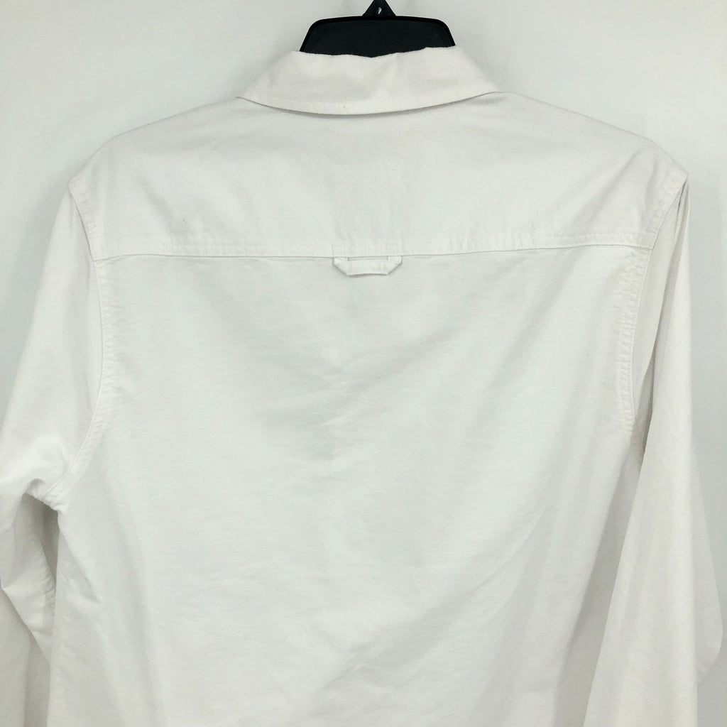 MADEWELL Men's The Vintage-Worn Oxford Shirt XS White Lighthouse NJ710 NWT