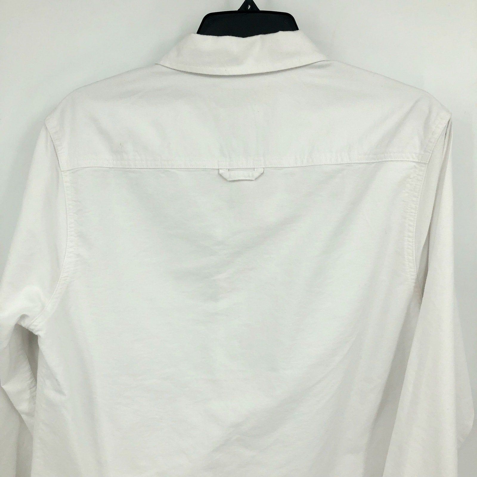 MADEWELL Men's The Vintage-Worn Oxford Shirt XS White Lighthouse NJ710 NWT