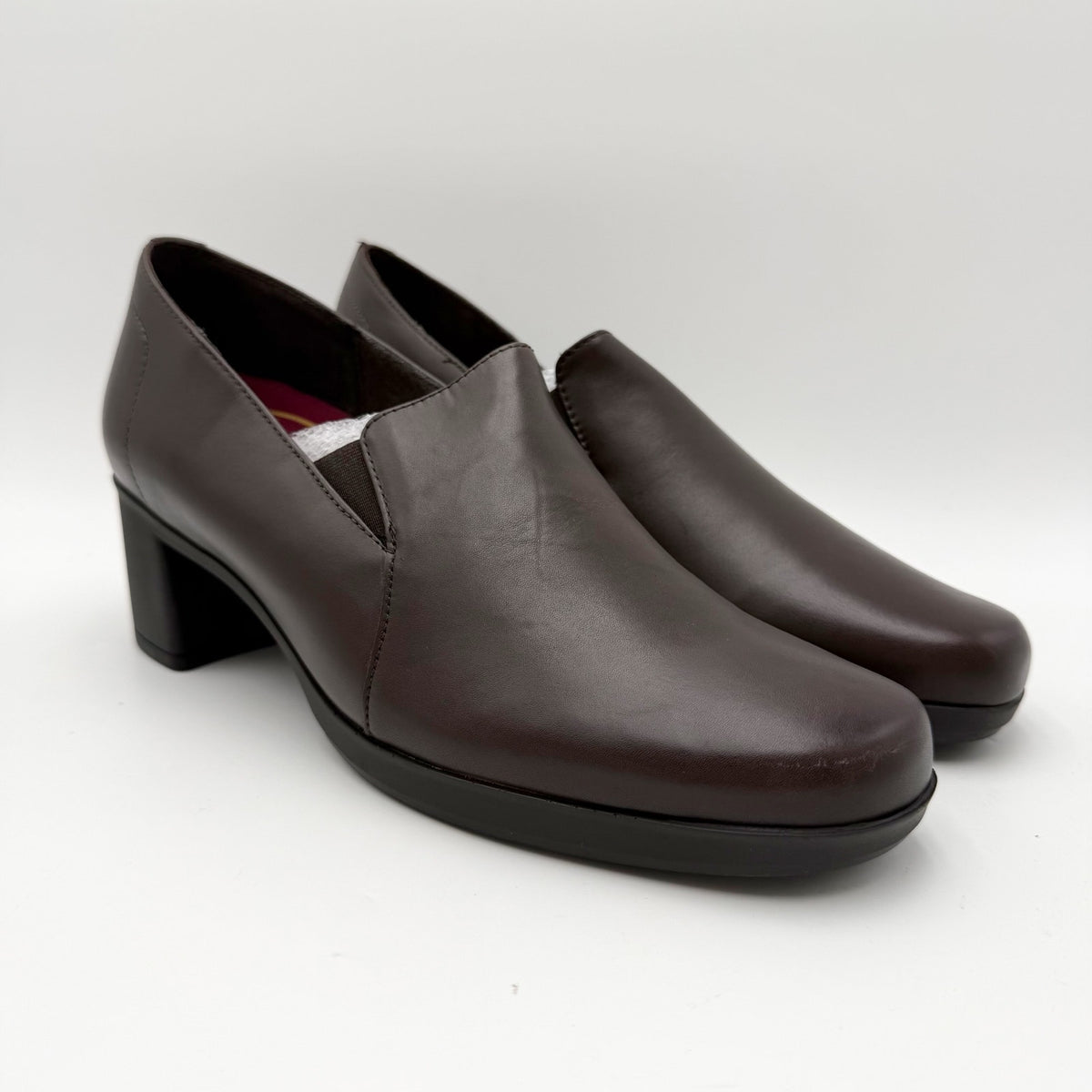 Munro Womens Jemma Pumps Size 11.5 M Brown Leather NIB