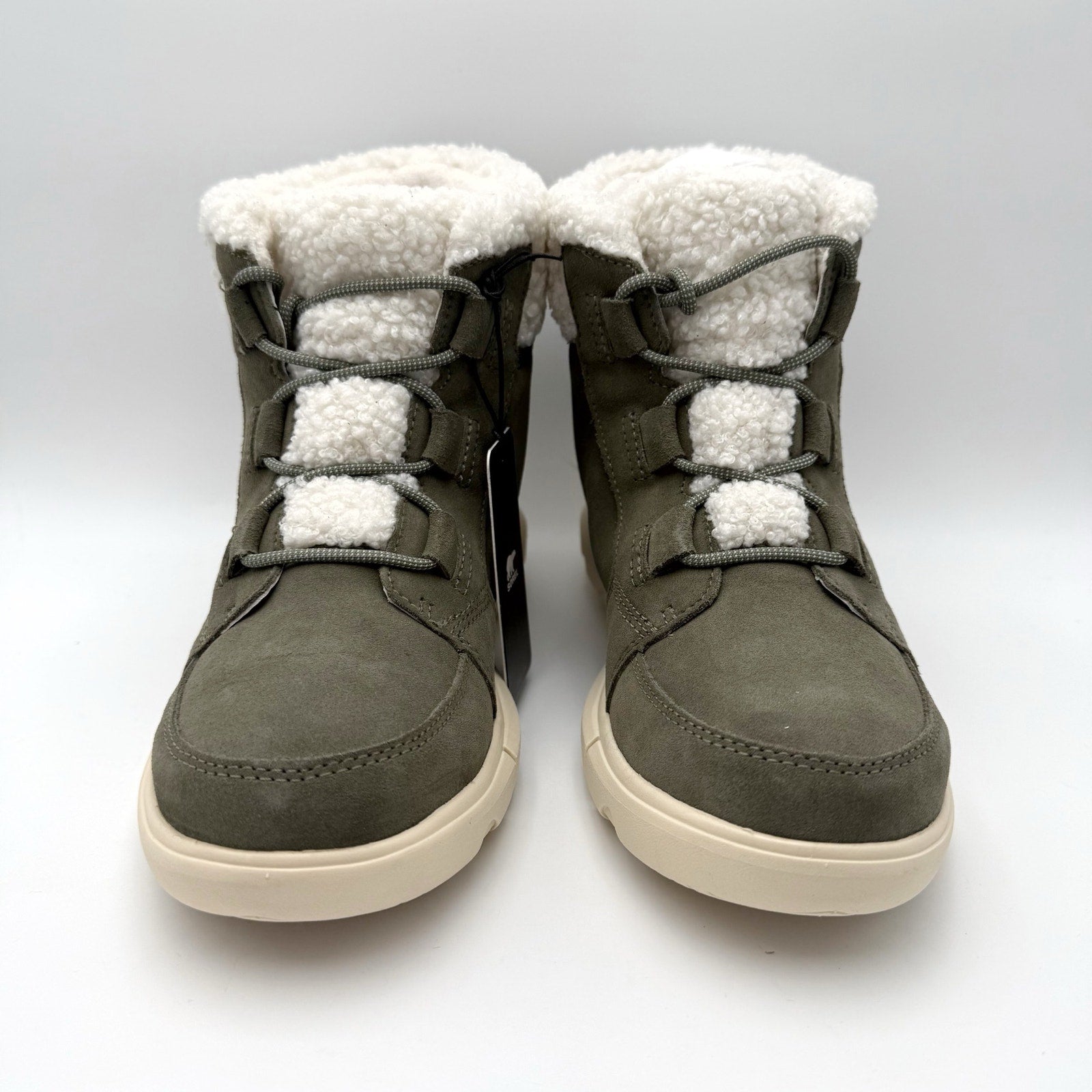 Sorel Womens Explorer Next Carnival Boots US 8 Green Winter Waterproof NIB