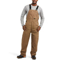 ARIAT Men's Rebar Duracanvas Insulated Bib Overalls XXL Tan Khaki NWT
