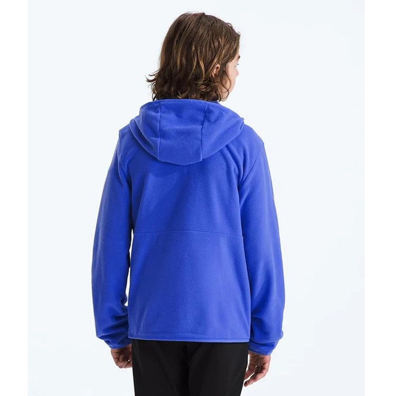 THE NORTH FACE Teen Glacier Full Zip Hooded Jacket XL Solar Blue Outdoor NWT
