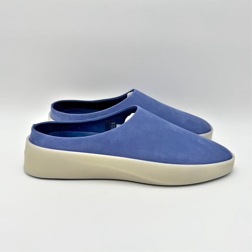 Wolf & Shepherd Cruise Mule Slip On Shoes Womens 7.5 Mens 9 Blue White NIB