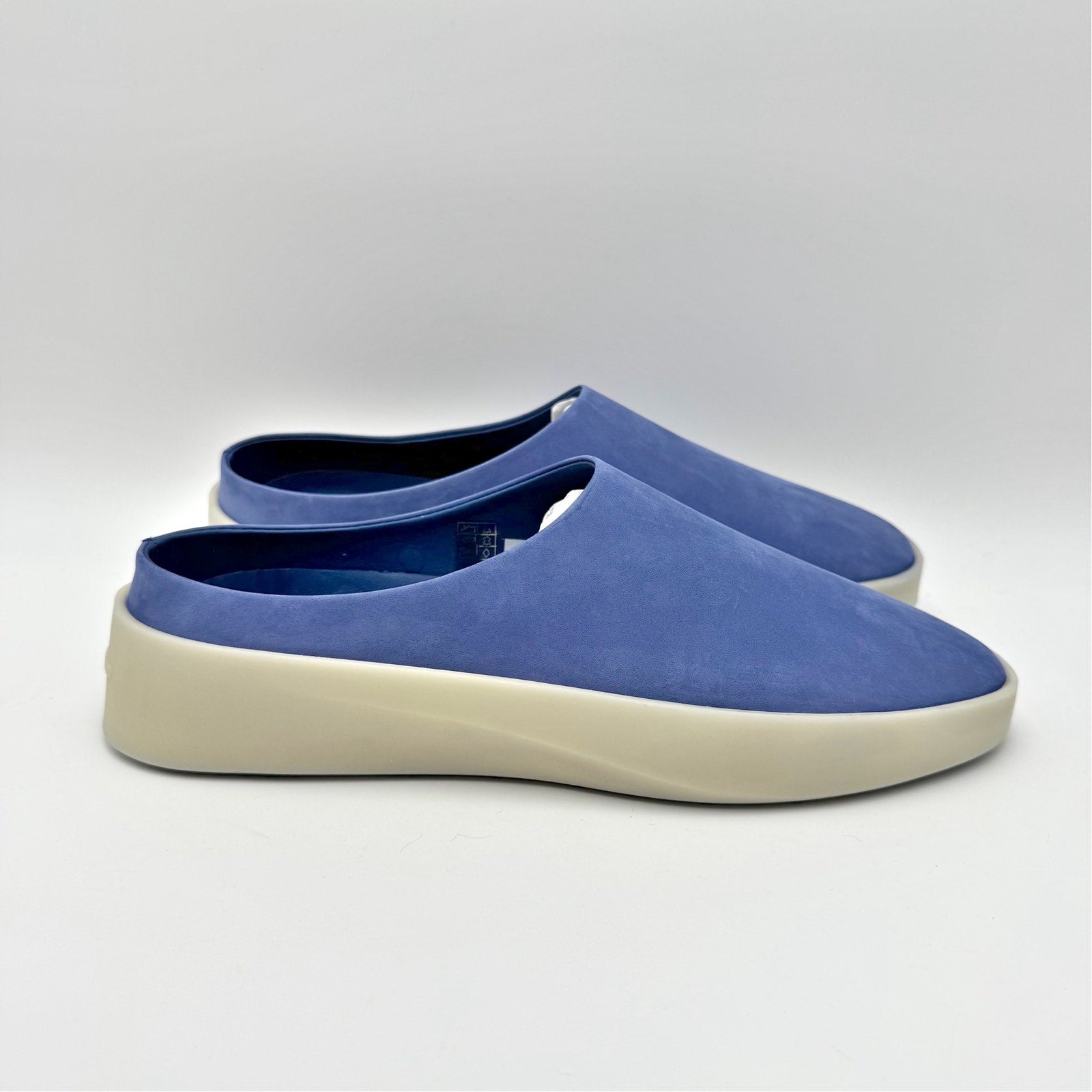 Wolf & Shepherd Cruise Mule Slip On Shoes Womens 7.5 Mens 9 Blue White NIB