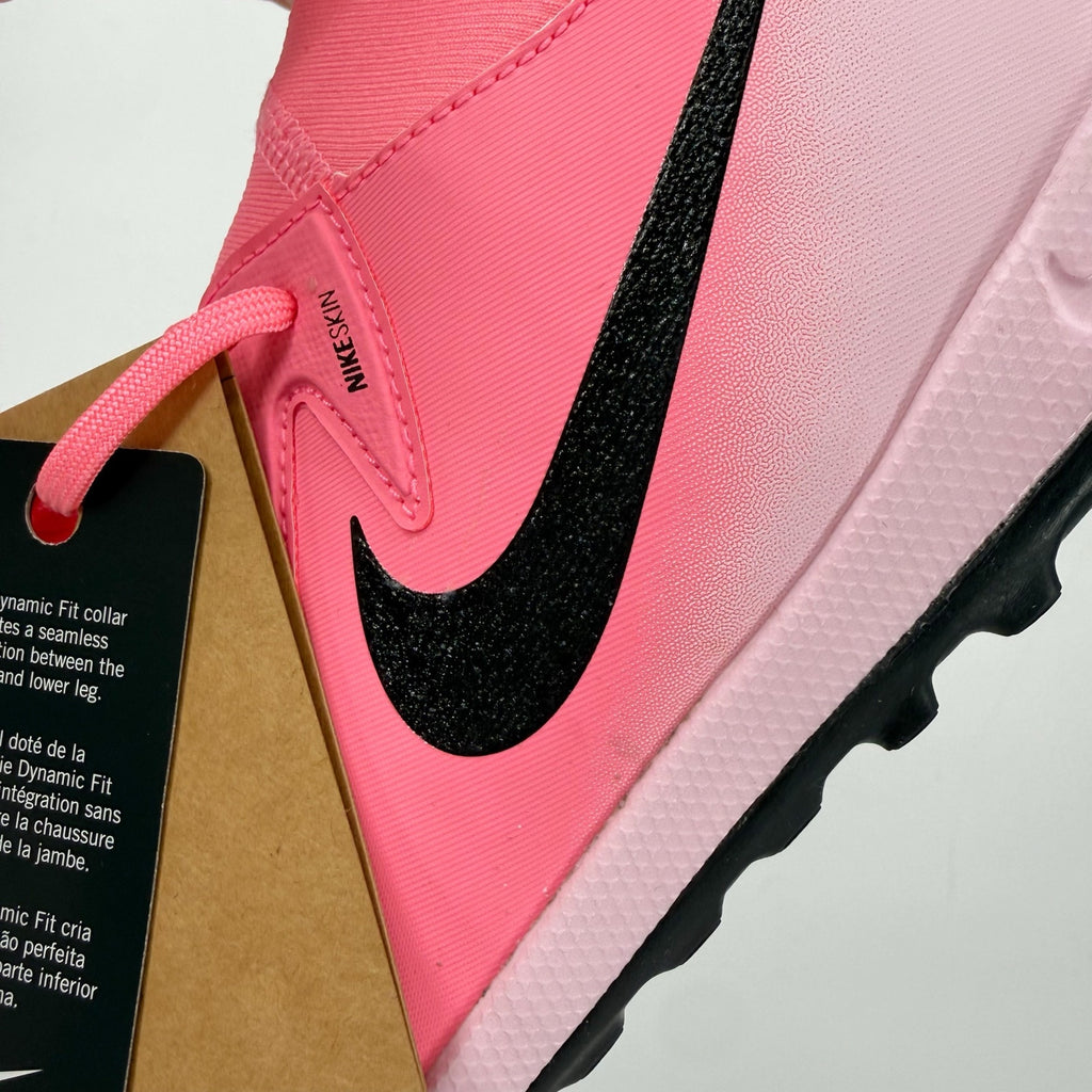 Nike Phantom Luna 2 Academy TF Soccer Cleats Mens 11 Pink Turf Shoes NIB