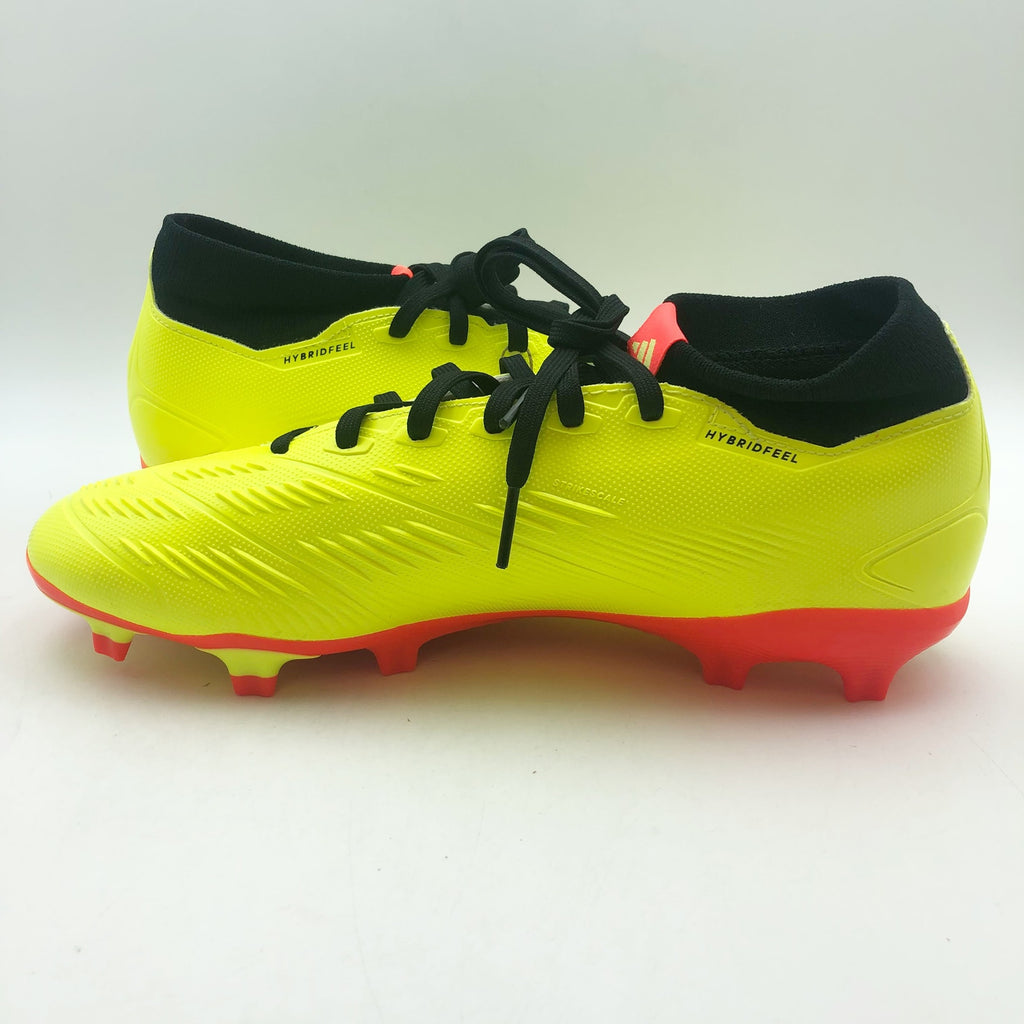 Adidas Men's Predator League Mid Soccer Cleats Size 8 Yellow Black NWOB