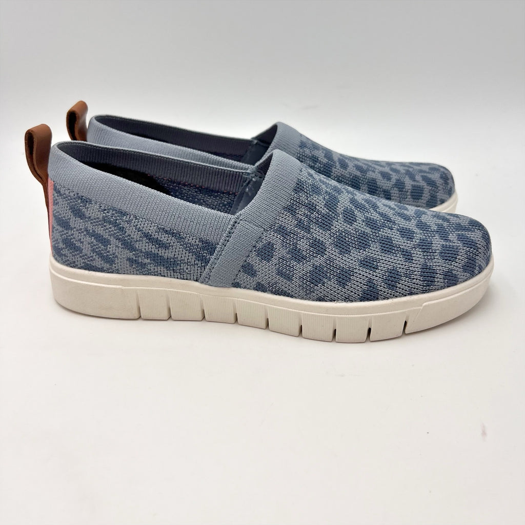 Ryka Womens Hera Slip-on Casual Sneakers Size 6 M EU 36 Blue Print NWOB