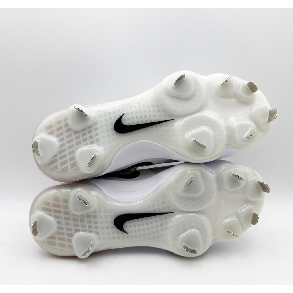 Nike Mens Force Zoom Trout 9 Elite Metal Baseball Cleat Size 7 White FB2906 NWOB