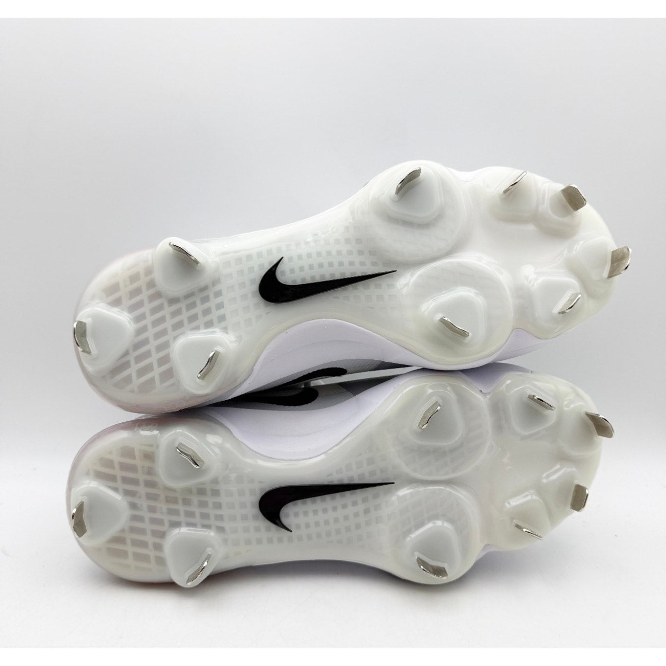 Nike Mens Force Zoom Trout 9 Elite Metal Baseball Cleat Size 7 White FB2906 NWOB