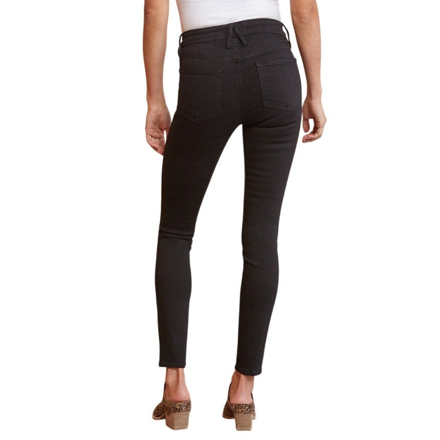 GOOD AMERICAN Womens Good Legs Jeans US 2 26x33 Black Stretch High Skinny NWT