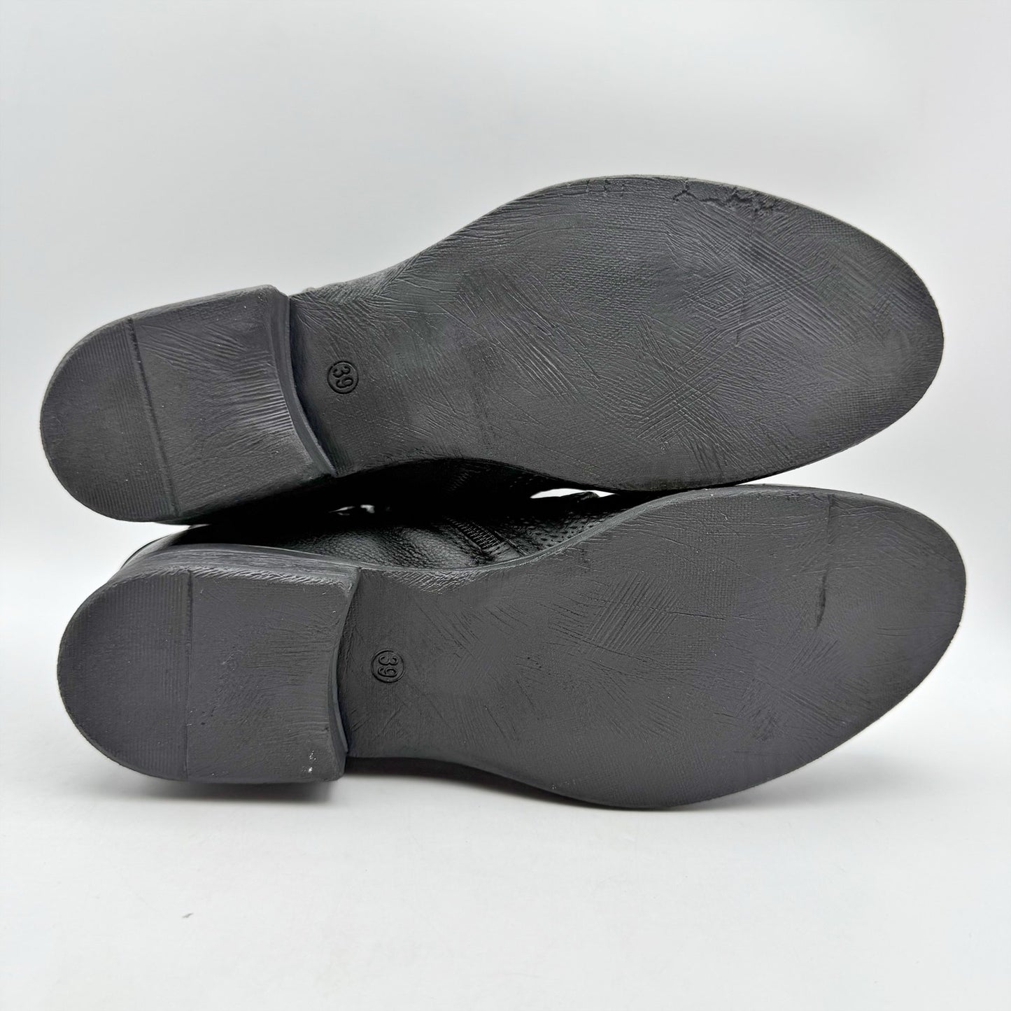 Miz Mooz Womens Suzy Ankle Bootie EU 39 US 8.5-9 Black Leather NIB