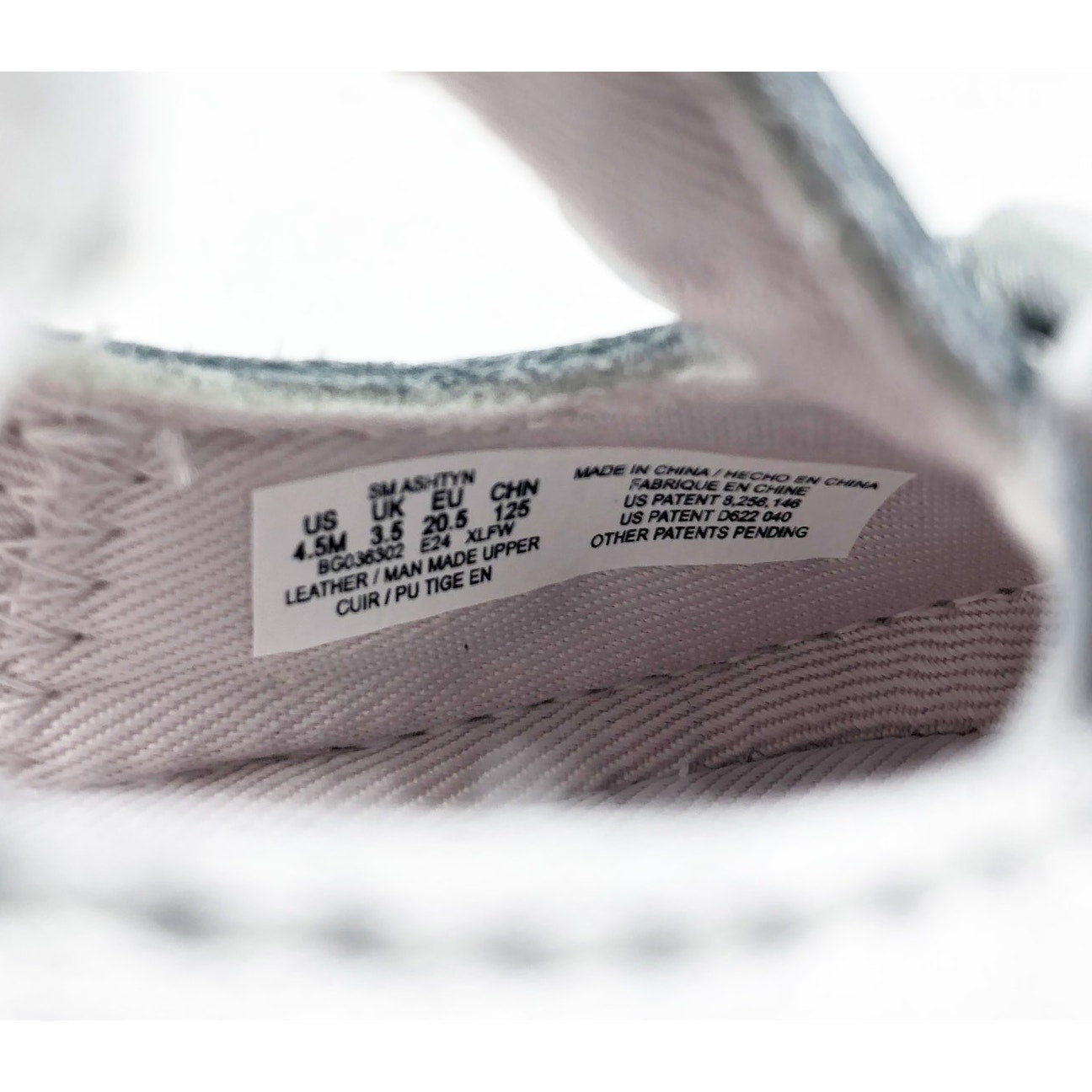 Stride Rite Girls Ashtyn Flat Size 4.5 Silver Toddler Shoe Mary Jane  NIB