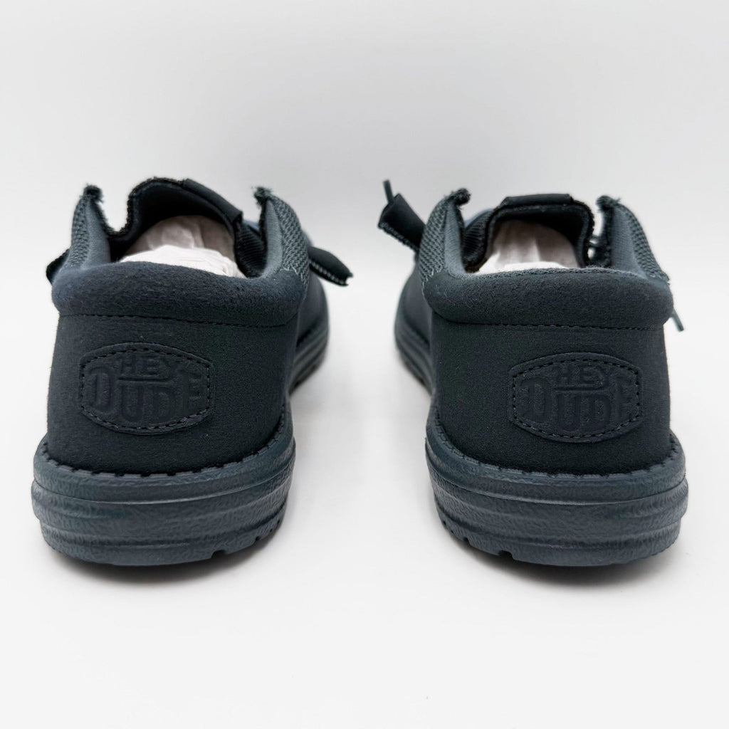 Hey Dude Mens Wally Funk Mono Slip On Shoes Size 8 EU 41 Dark Slate Gray NIB