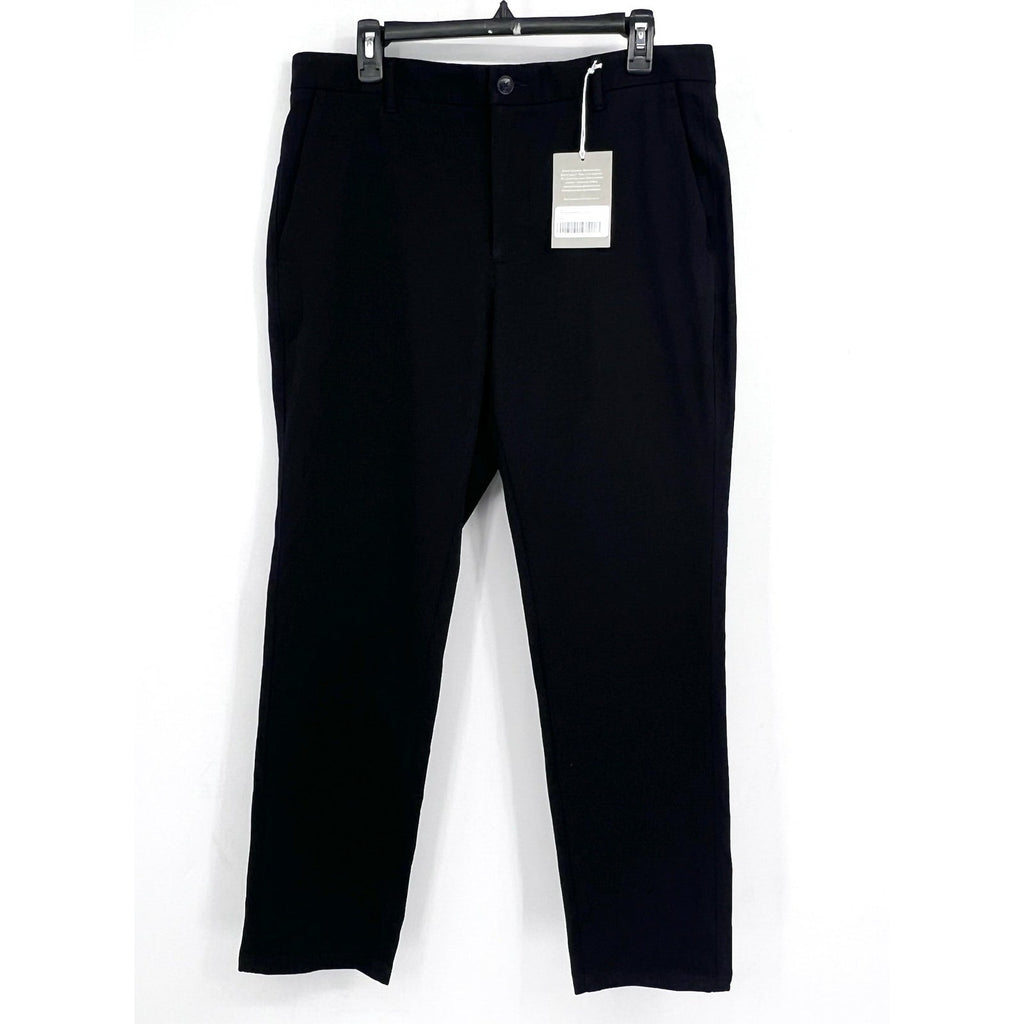EVERLANE Uniform Men's Performance Chino Pants 34x30 Black Slim Fit NWT