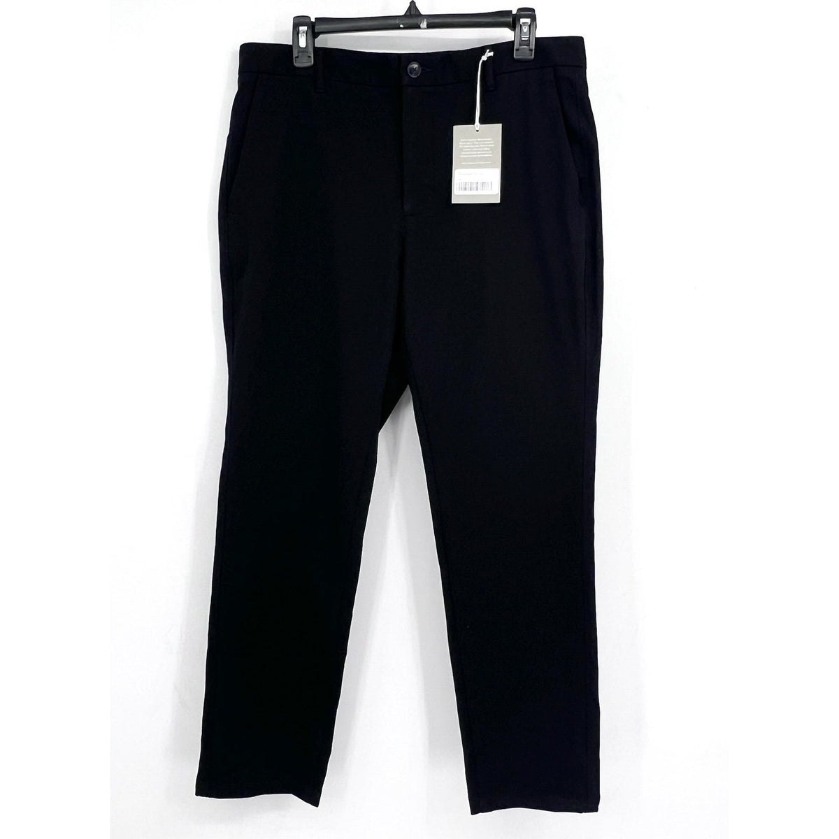 EVERLANE Uniform Men's Performance Chino Pants 34x30 Black Slim Fit NWT