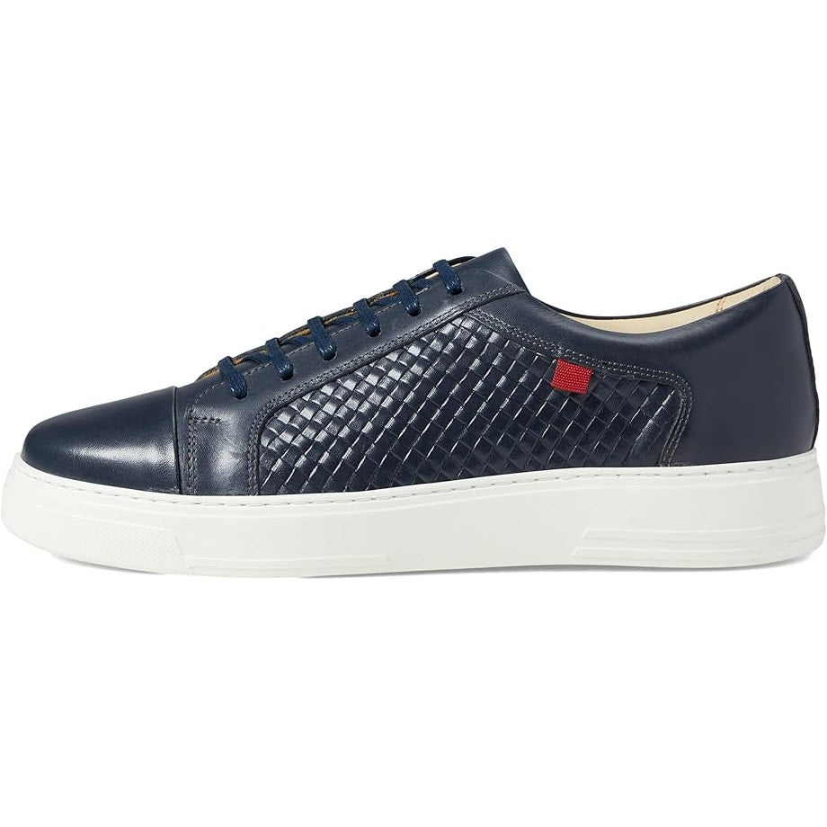 Marc Joseph NY Mens King Street Casual Sneakers Size 10 M Blue Leather NWOB