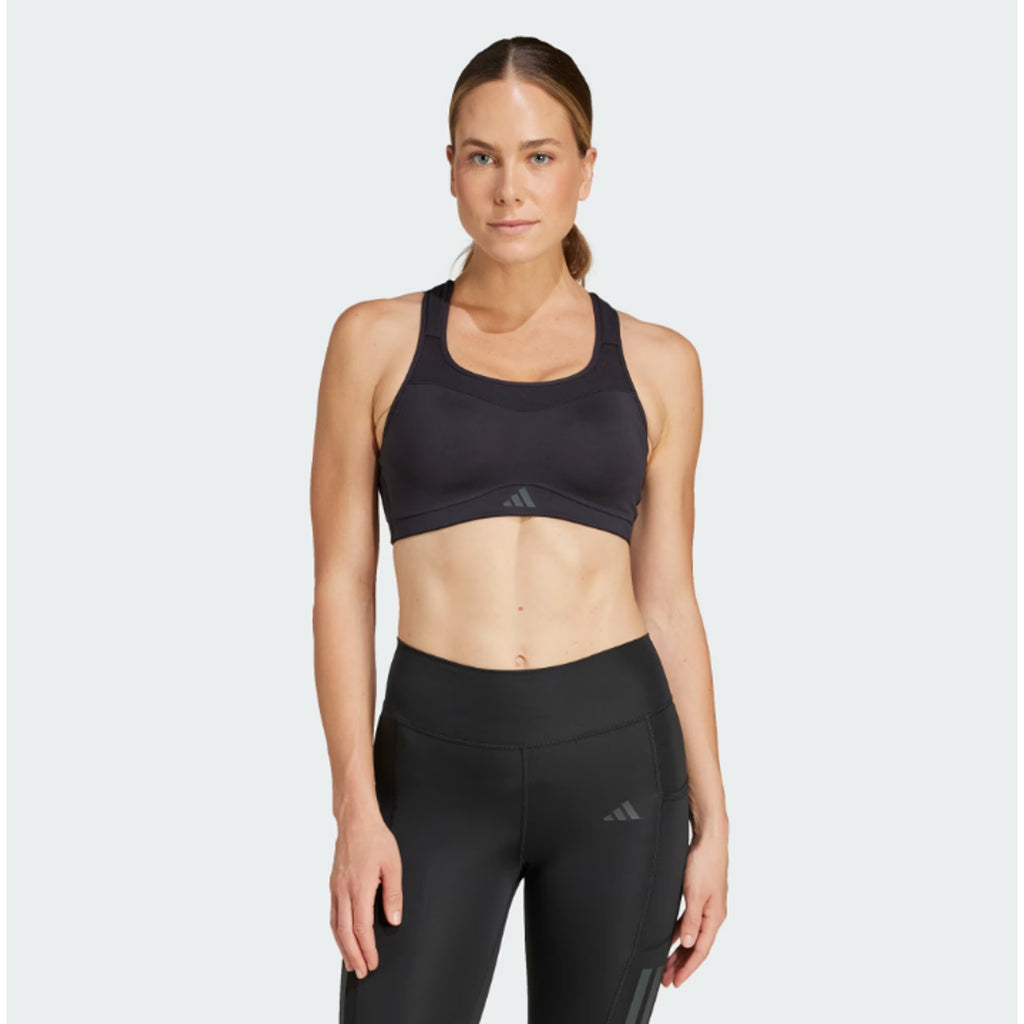 ADIDAS Women's TLRD Impact Training High-Support Bra M A-B Black NWT