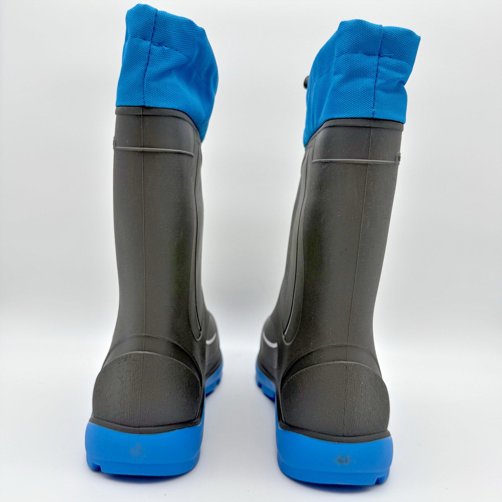 Kamik Kids Snobuster Winter Boots US 4 EU 36 Grey Blue Waterproof NIB
