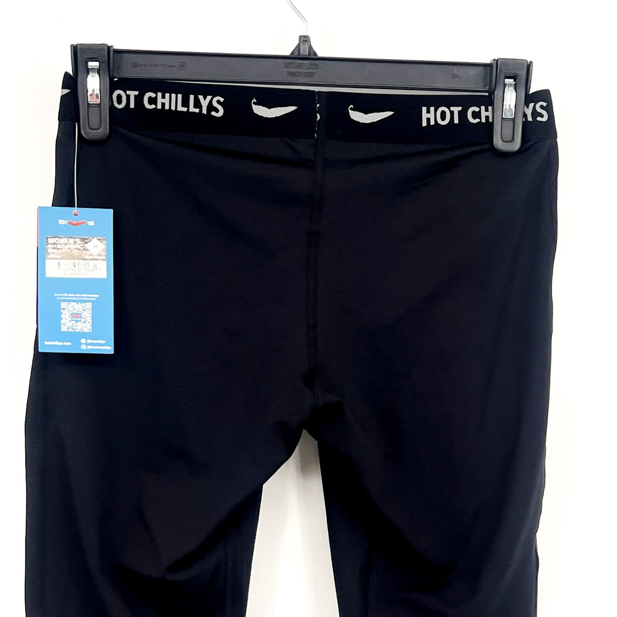 HOT CHILLYS Women's Premiere Capri Tight Medium Black Micro-Elite Chamois NWT