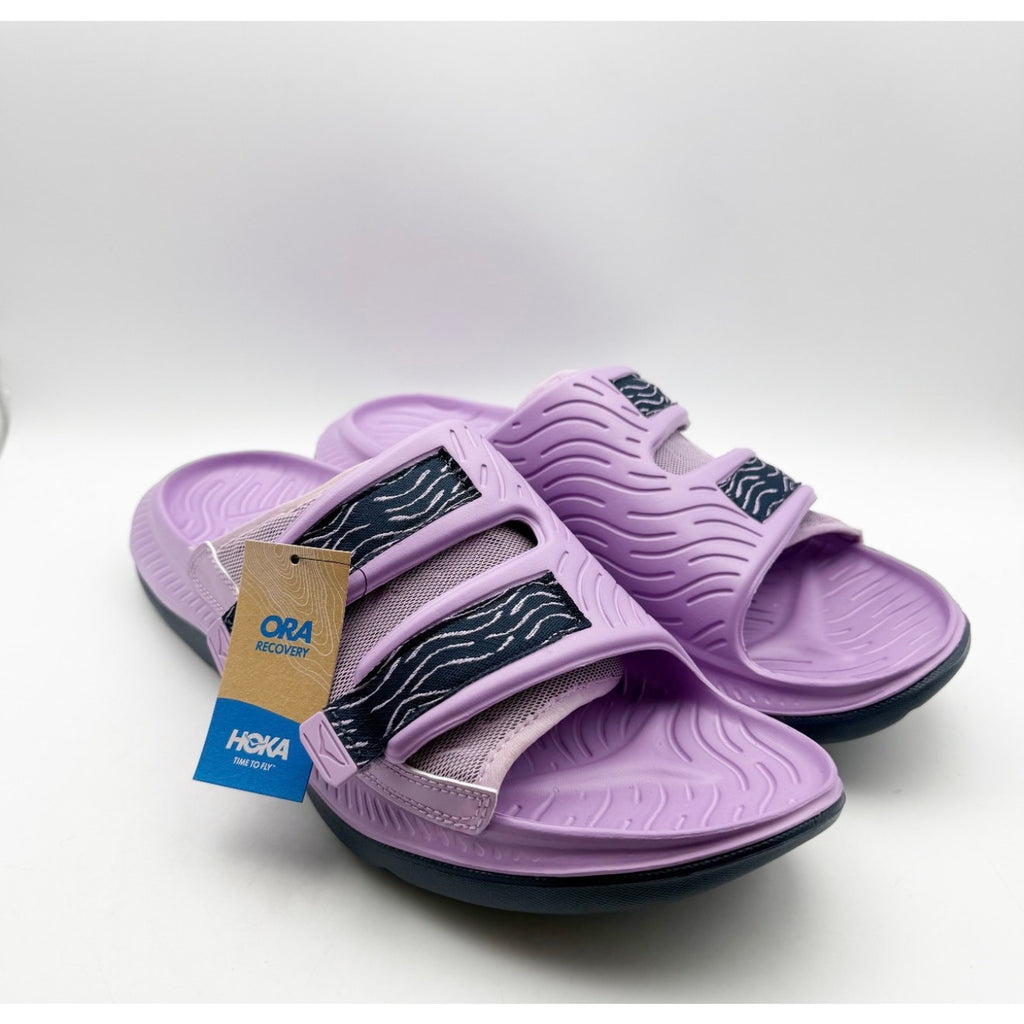 Hoka Mens Ora Luxe Slide Sandals Size 13 EU 48 Violet Purple NWT