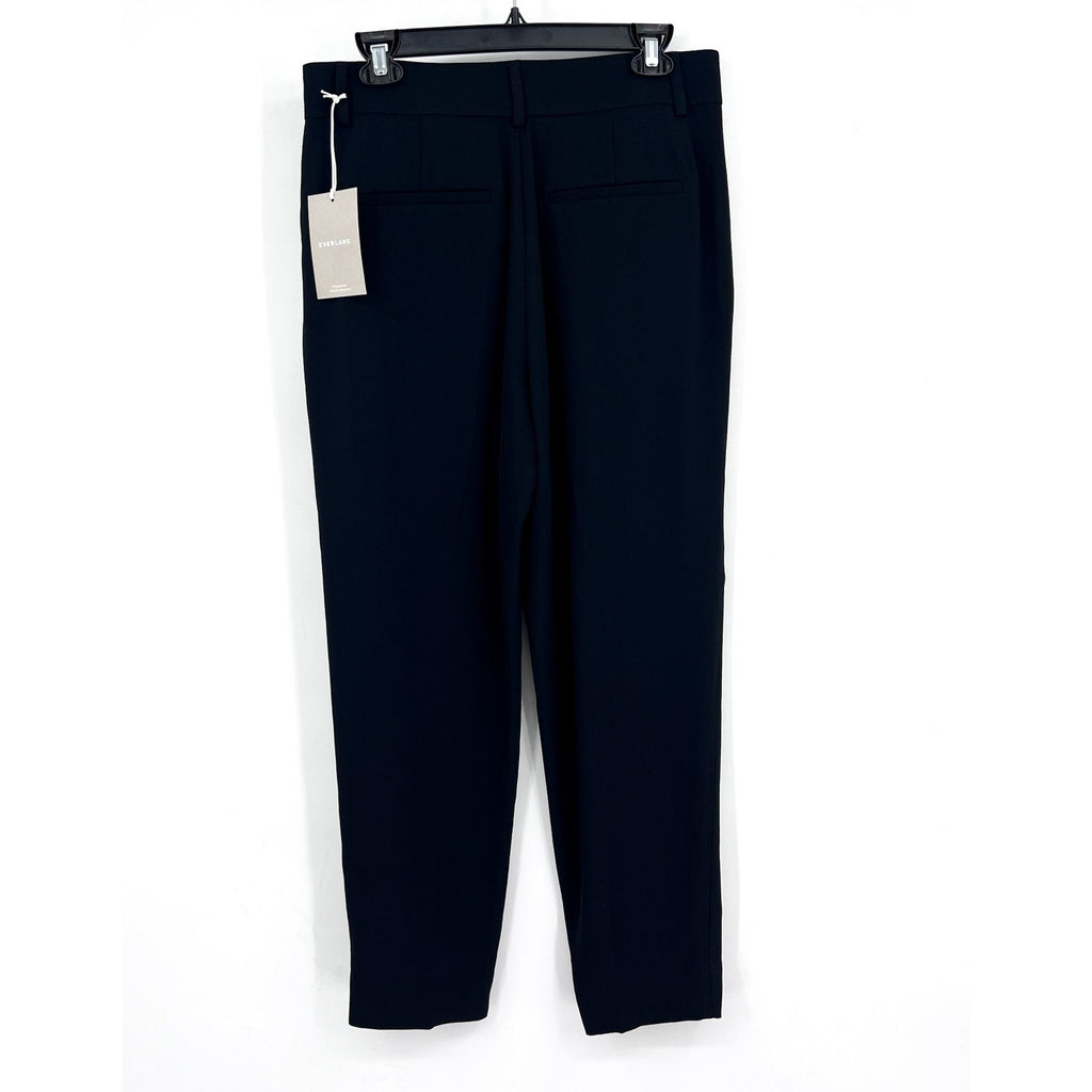 EVERLANE Women's The Japanese GoWeave Way-High Tapered Pants Size 6 Black NWT