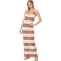 SPLENDID Women's Nicola Knit Tank Dress Medium Sunset White Sand Stripe NWT