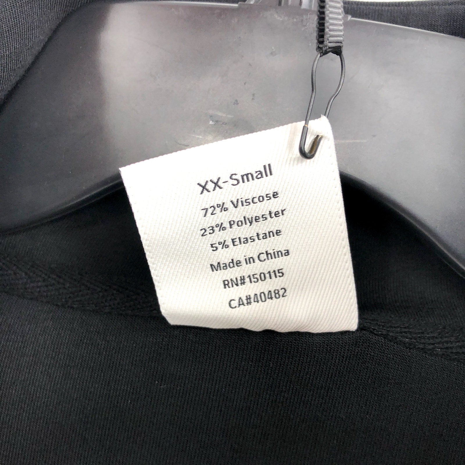 VARLEY Women's Hawley Half Zip Sweatshirt XXS Black Long Sleeve DoubleSoft NWT
