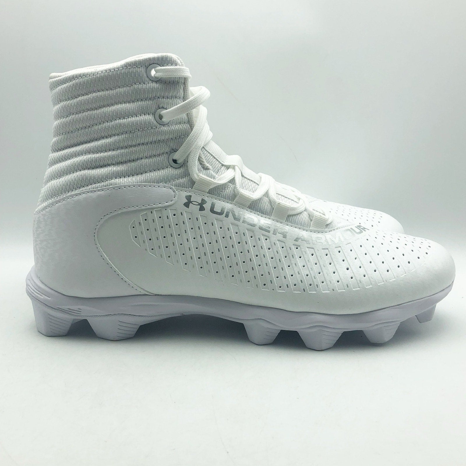 Under Armour Mens Highlight RM 2.0 Molded Football Cleats Size 11 White NWOB