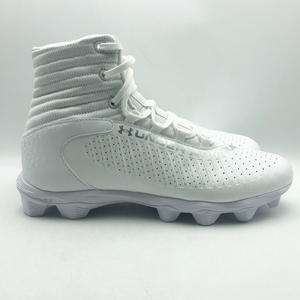 Under Armour Mens Highlight RM 2.0 Molded Football Cleats Size 11 White NWOB