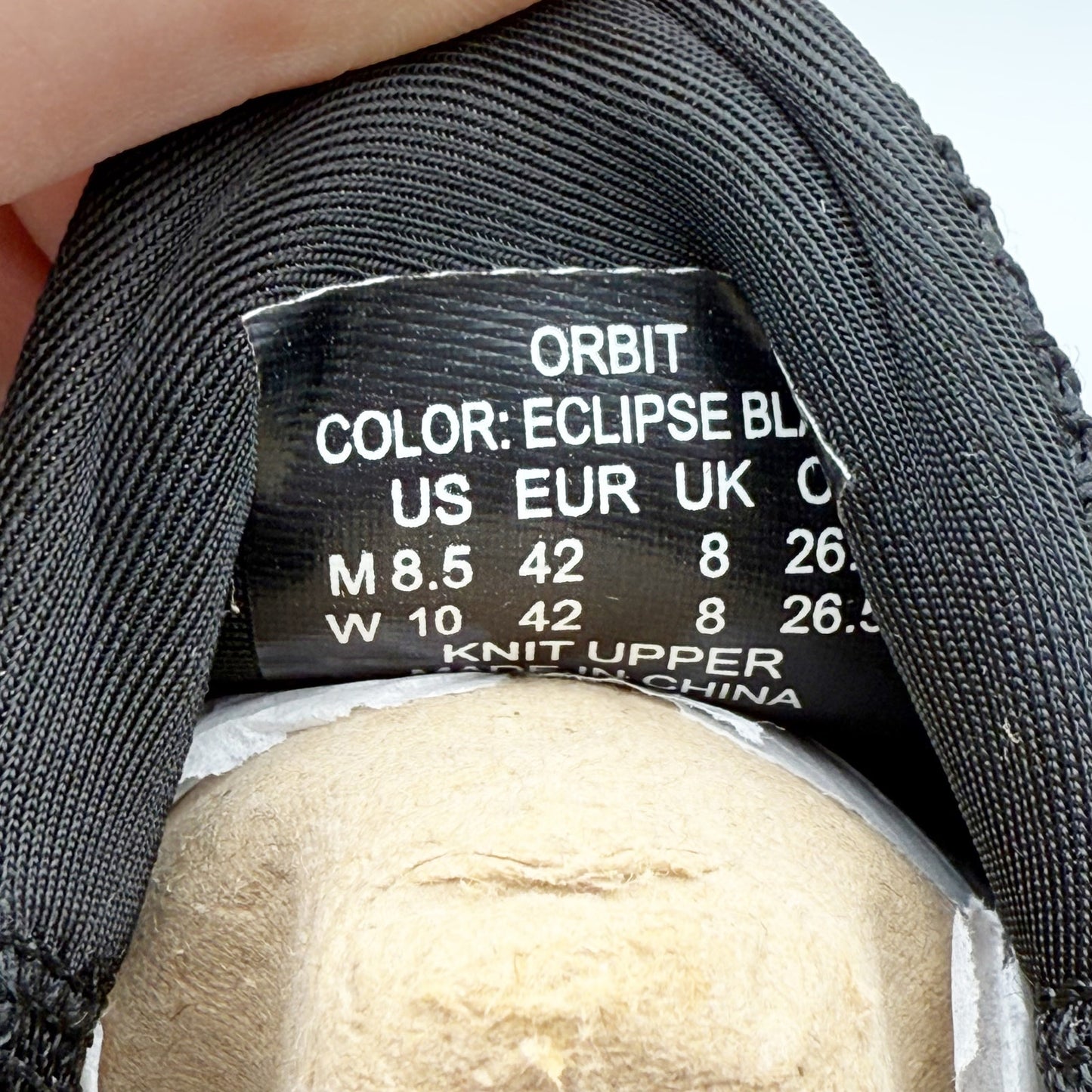 Snibbs Womens Orbit Work Sneakers US 10 EU 42 Black Soft Toe Shoe NIB