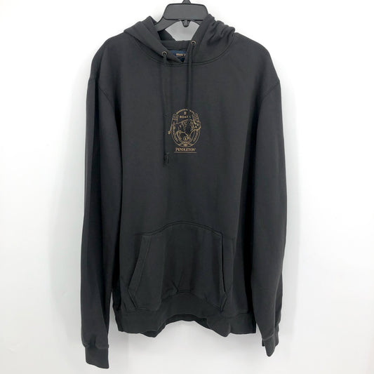 ROARK X PENDLETON Bison Graphic Hoodie Sweatshirt XL Black NWT