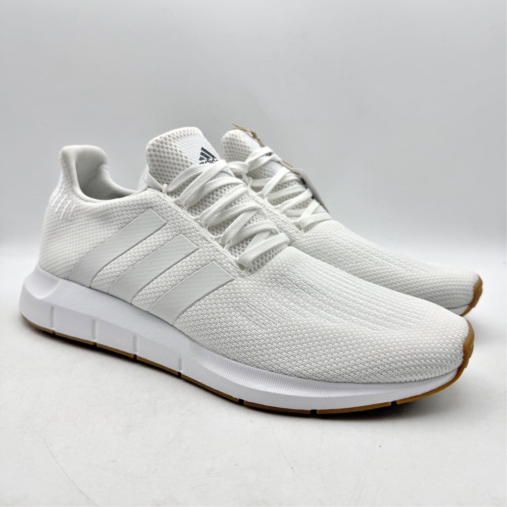 Adidas Mens Swift Run 1.0 Running Shoes US 12 White Athletic NWOB