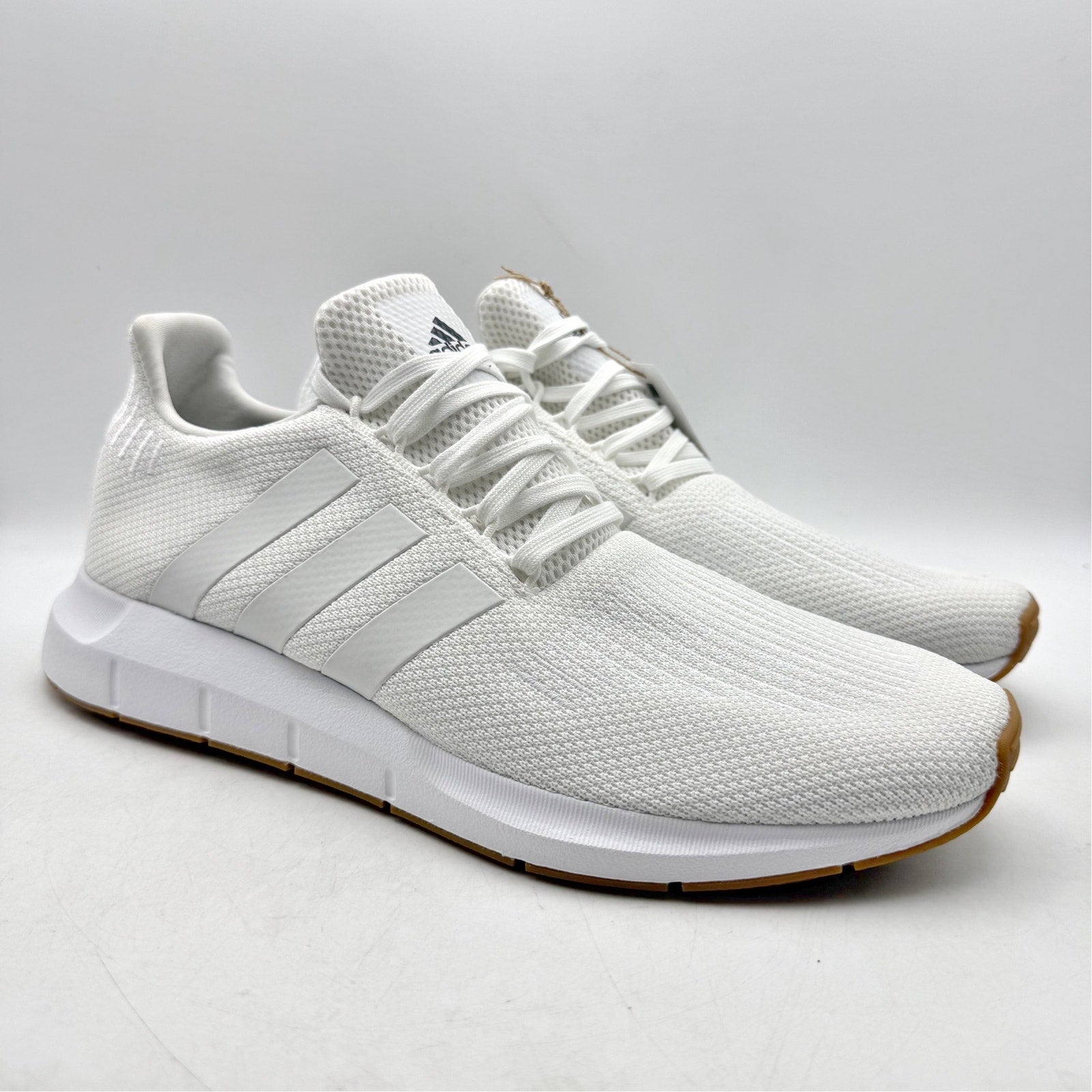 Adidas Mens Swift Run 1.0 Running Shoes US 12 White Athletic NWOB