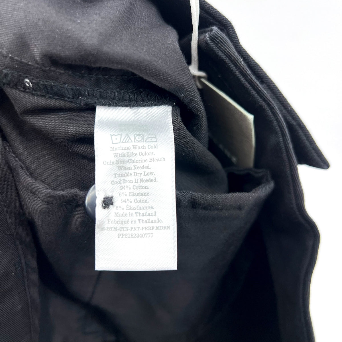 EVERLANE Men's The Performance Chino Pants 32x28 Black Modern Fit NWT