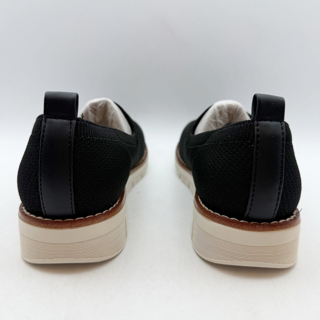 Easy Spirit Womens Valina Casual Shoes Size 6 M Black Slip On Loafers NIB