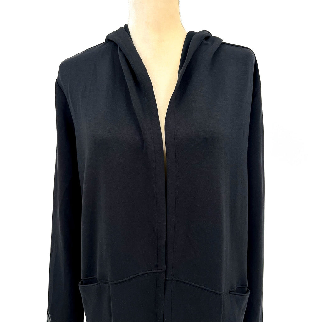 SKECHERS Women's Skechluxe Elevate Restful Hoodigan Jacket Medium Black NWT