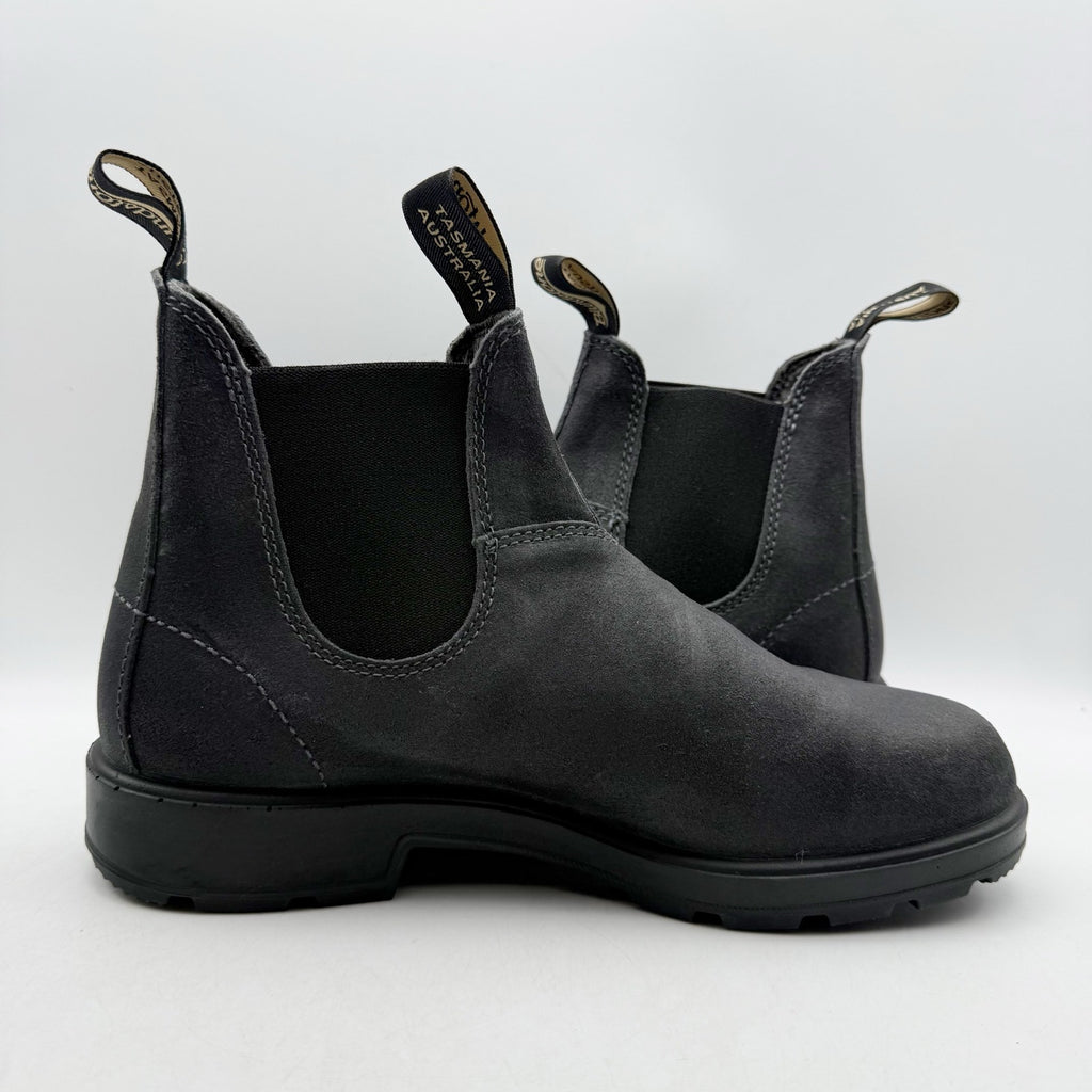 Blundstone Mens 1910 Chelsea Ankle Boots AUS 8 US 9 Grey Suede NIB