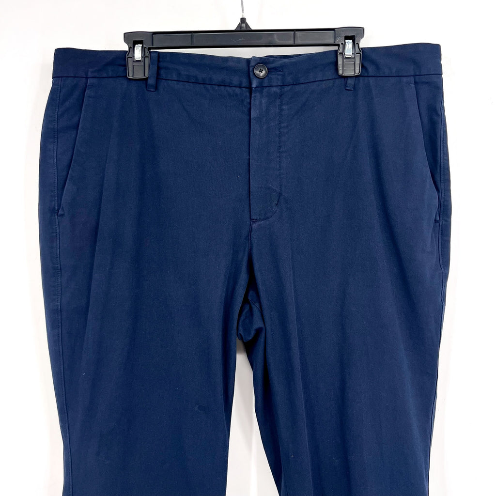 EVERLANE Men's Uniform Performance Chino 38x28 Navy Blue Slim Fit Pants NWT