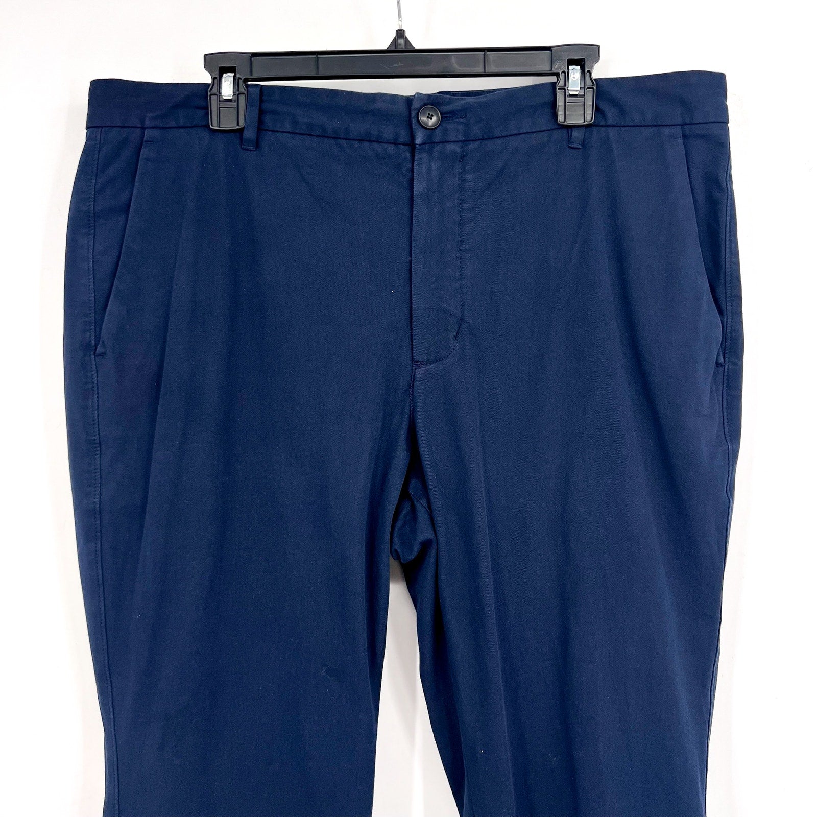 EVERLANE Men's Uniform Performance Chino 38x28 Navy Blue Slim Fit Pants NWT