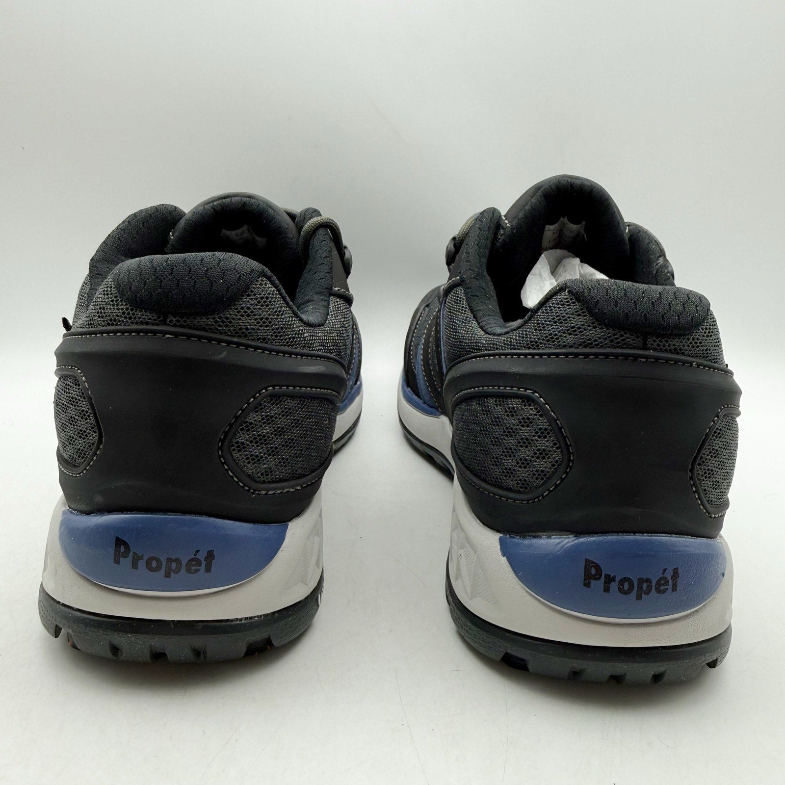 PROPET Mens Vercors Hiking Shoes US 9 Extra Wide 3E Grey Nubuck Waterproof NIB